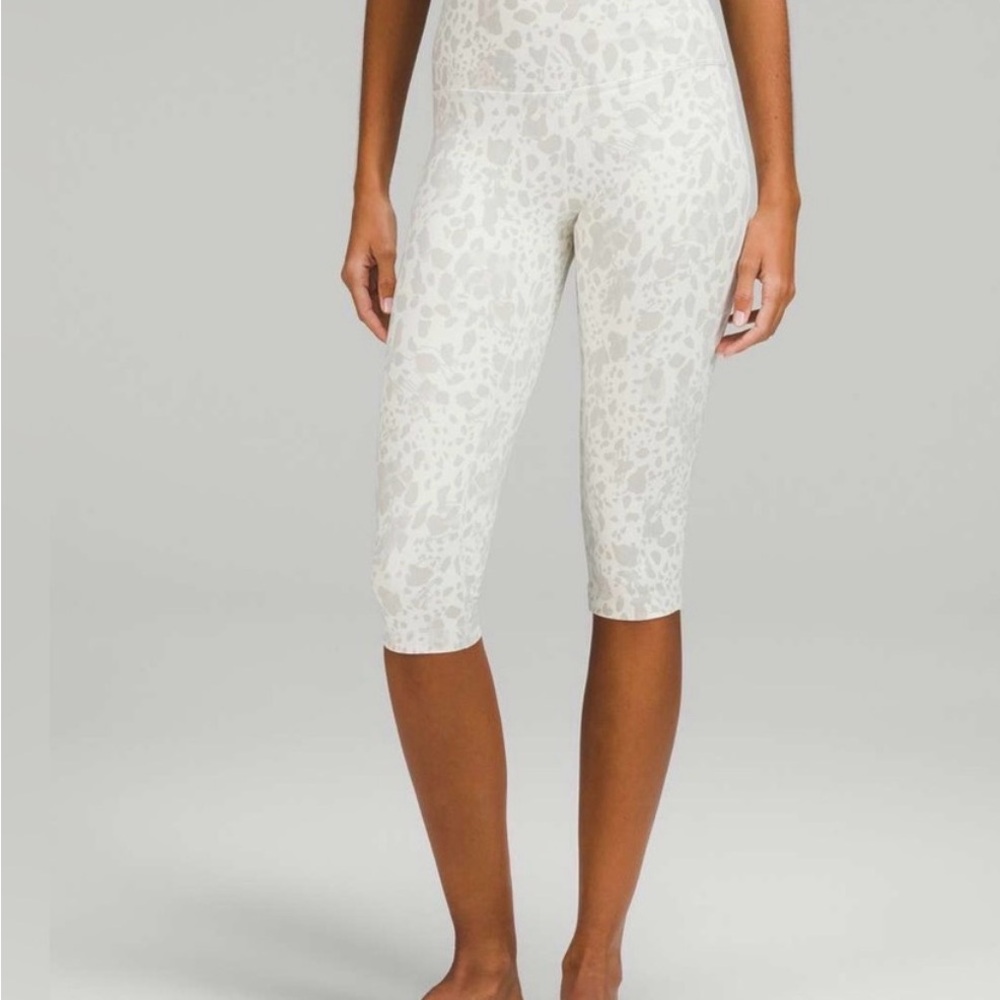 Lululemon leopard patterned  Leggings